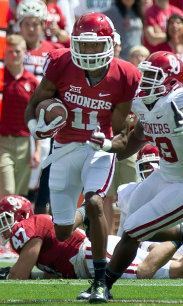 Sooners boast WR duo in ranking of Big 12's top 10